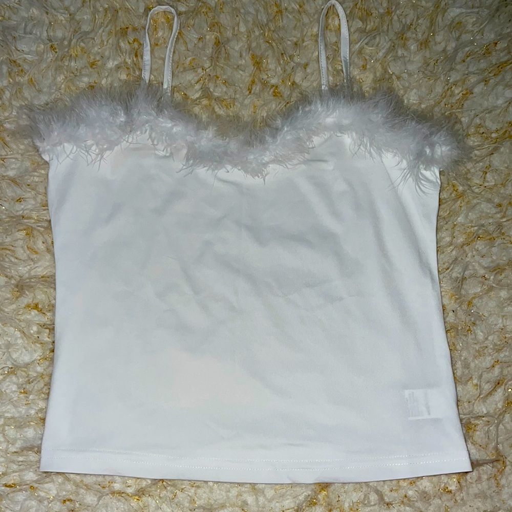 White crop top size M